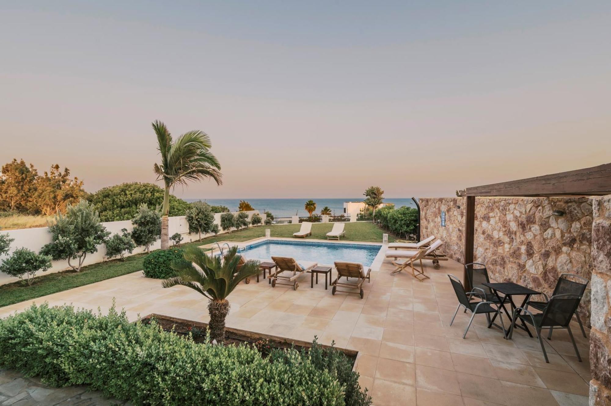 Villa Deep Blue Lakhania Esterno foto