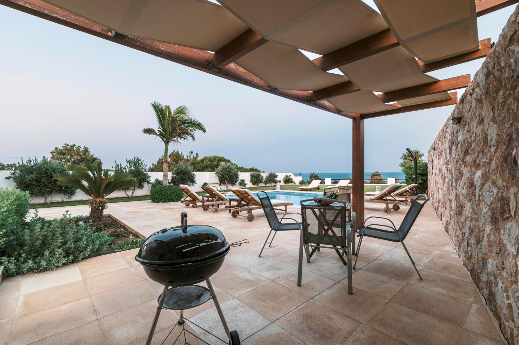 Villa Deep Blue Lakhania Esterno foto