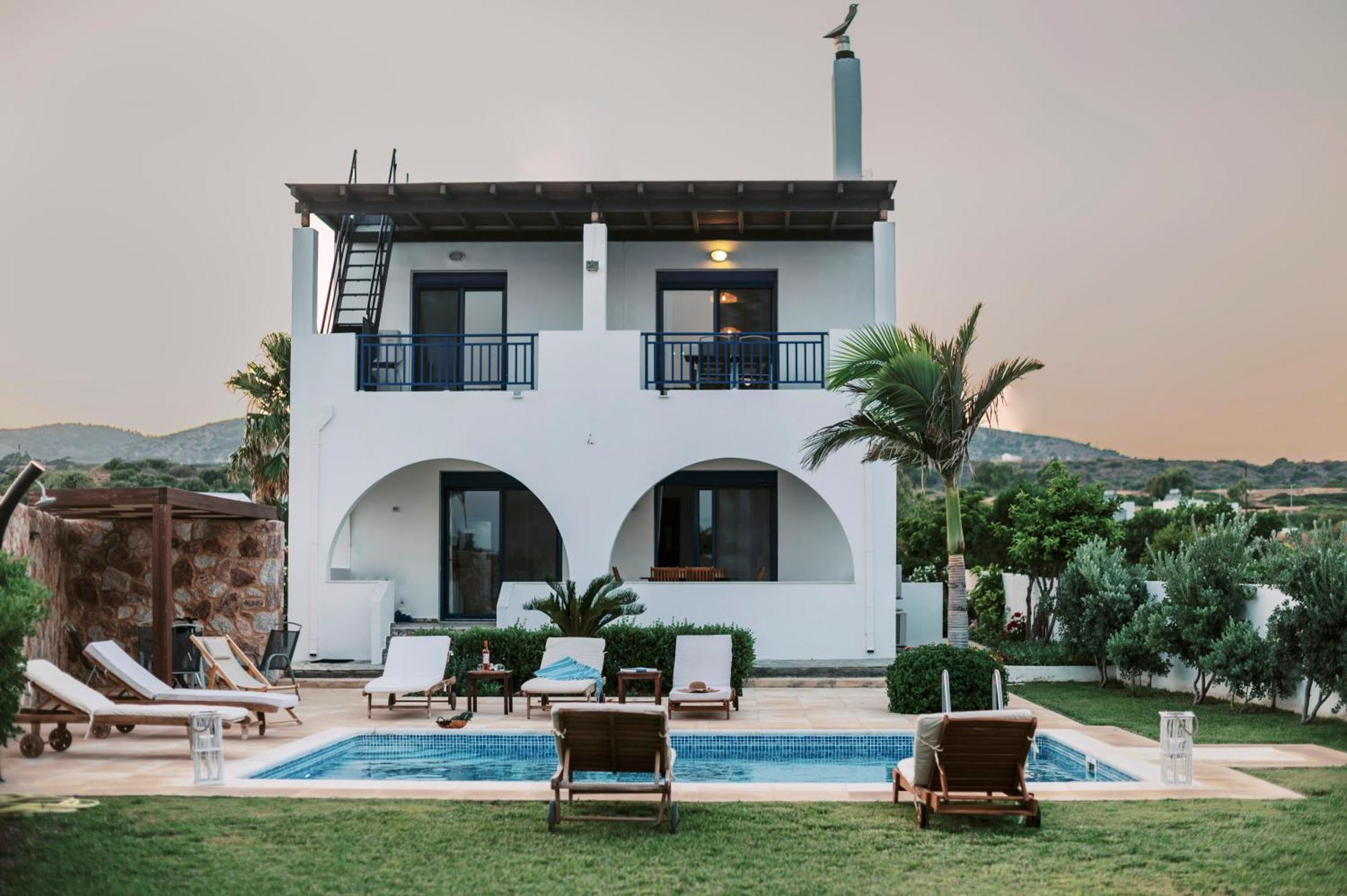 Villa Deep Blue Lakhania Esterno foto