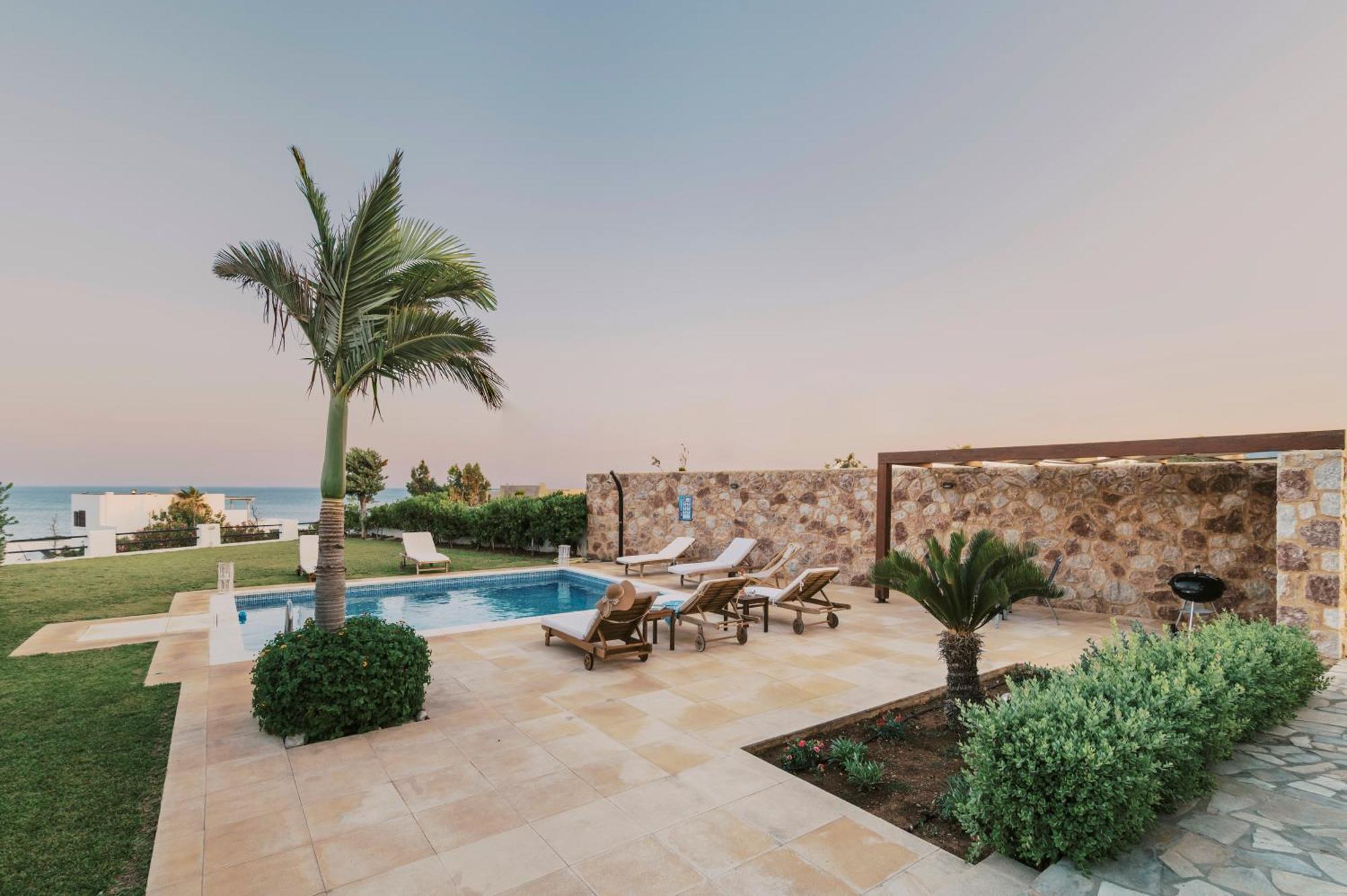 Villa Deep Blue Lakhania Esterno foto
