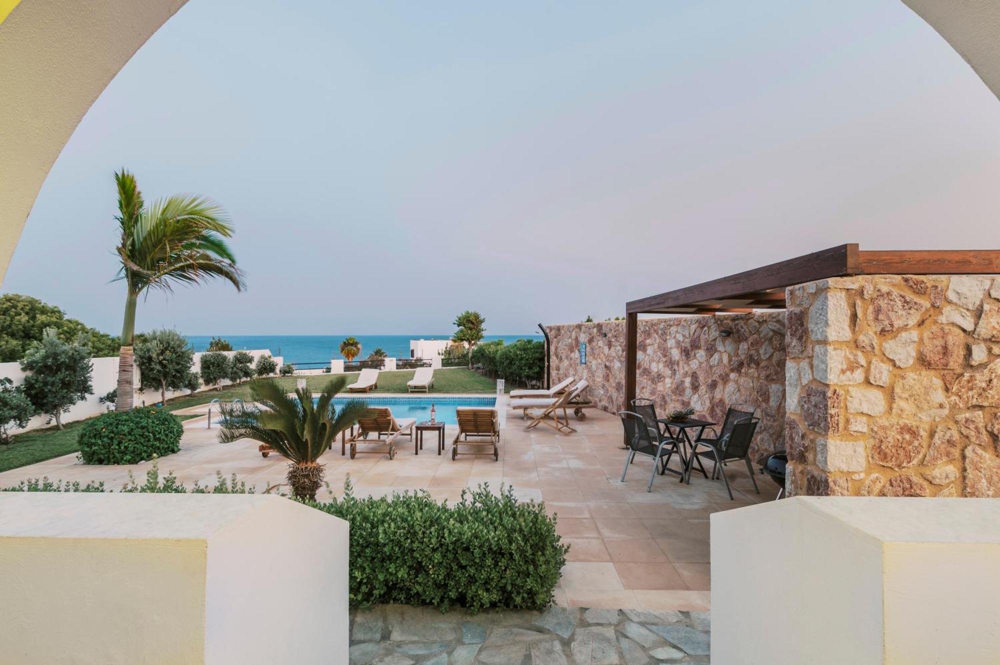 Villa Deep Blue Lakhania Esterno foto