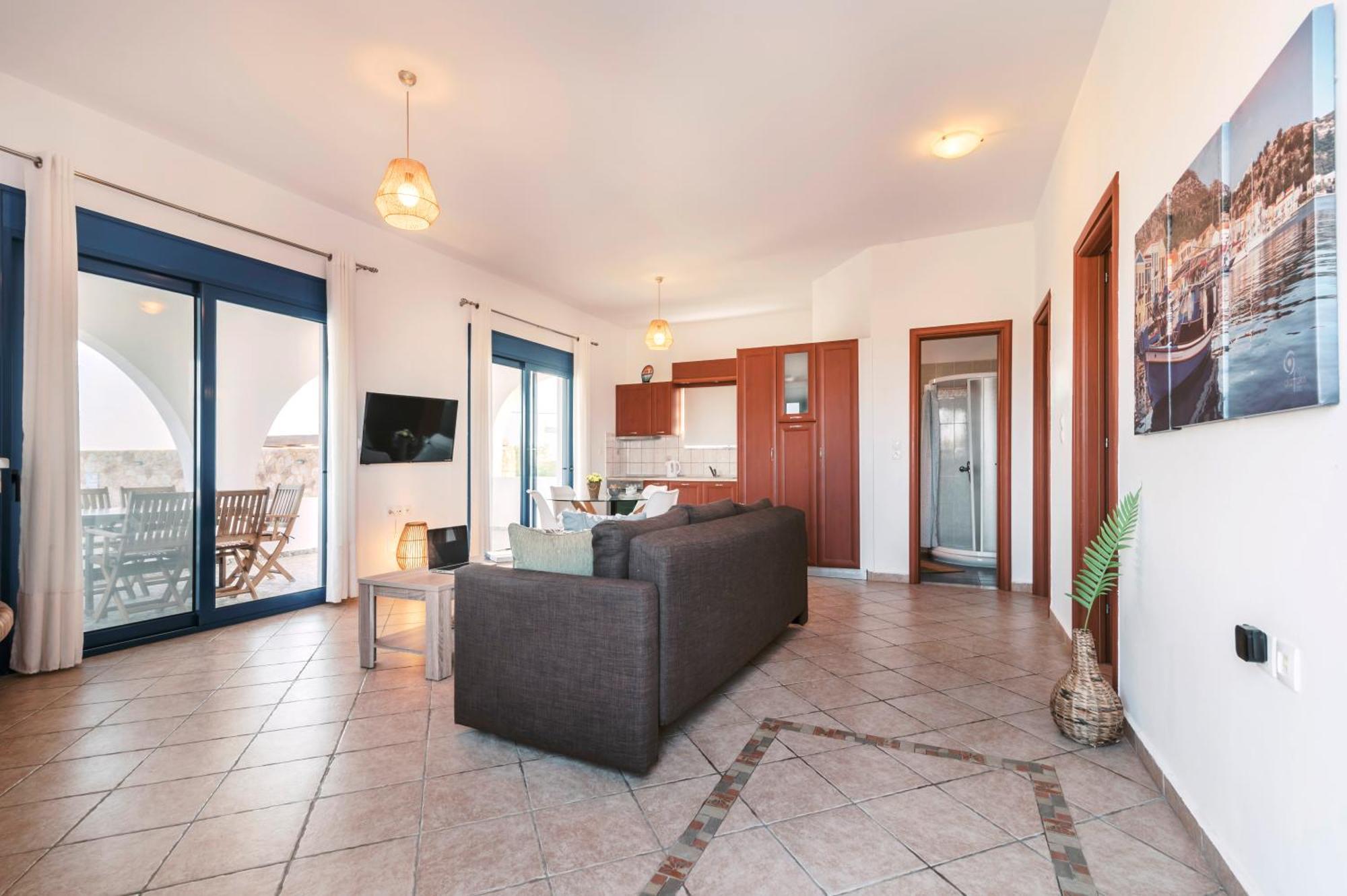 Villa Deep Blue Lakhania Esterno foto